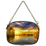 Landscape Lake Sun Sky Nature Chain Purses (One Side)  Front