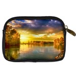 Landscape Lake Sun Sky Nature Digital Camera Cases Back