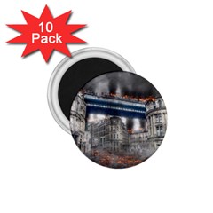 Destruction City Building 1 75  Magnets (10 Pack)  by Celenk