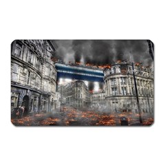 Destruction City Building Magnet (rectangular) by Celenk