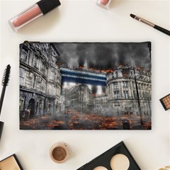 Destruction City Building Cosmetic Bag (large)  by Celenk