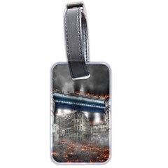 Destruction City Building Luggage Tags (two Sides)