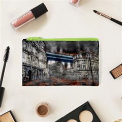 Destruction City Building Cosmetic Bag (xs) by Celenk