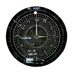 Time Machine Science Fiction Future Ornament (round)