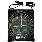 Time Machine Science Fiction Future Shoulder Sling Bags Front