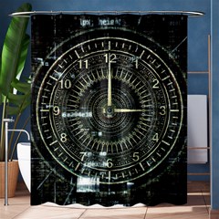 Time Machine Science Fiction Future Shower Curtain 60  X 72  (medium)  by Celenk