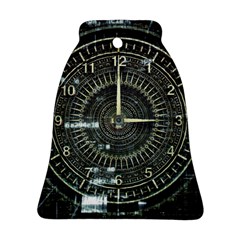 Time Machine Science Fiction Future Bell Ornament (two Sides) by Celenk