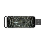 Time Machine Science Fiction Future Portable USB Flash (Two Sides) Front