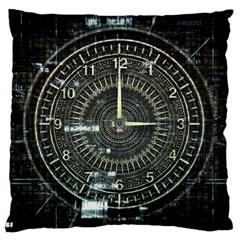 Time Machine Science Fiction Future Standard Flano Cushion Case (one Side) by Celenk