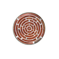 Brick Pattern Texture Backdrop Hat Clip Ball Marker (10 Pack) by Celenk