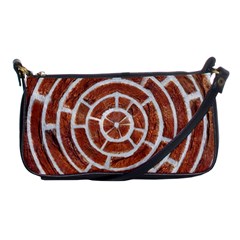 Brick Pattern Texture Backdrop Shoulder Clutch Bags by Celenk