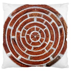 Brick Pattern Texture Backdrop Standard Flano Cushion Case (one Side) by Celenk