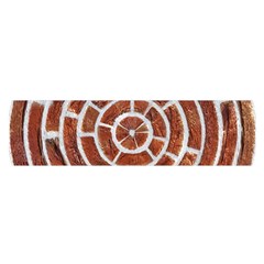 Brick Pattern Texture Backdrop Satin Scarf (oblong) by Celenk