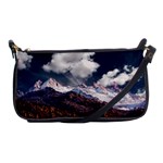 Mountain Sky Landscape Hill Rock Shoulder Clutch Bags Front