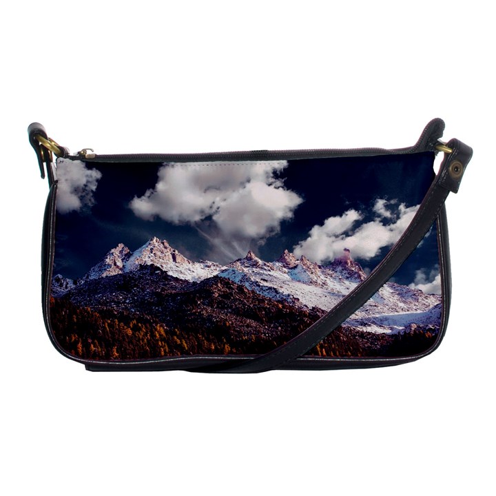 Mountain Sky Landscape Hill Rock Shoulder Clutch Bags