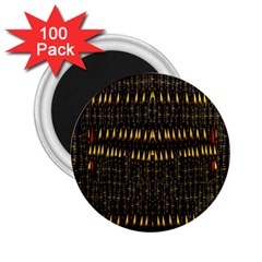 Hot As Candles And Fireworks In The Night Sky 2 25  Magnets (100 Pack)  by pepitasart