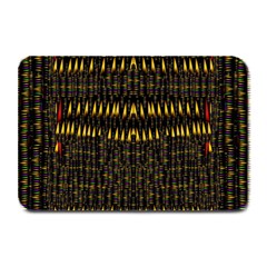 Hot As Candles And Fireworks In The Night Sky Plate Mats by pepitasart