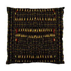 Hot As Candles And Fireworks In The Night Sky Standard Cushion Case (two Sides) by pepitasart