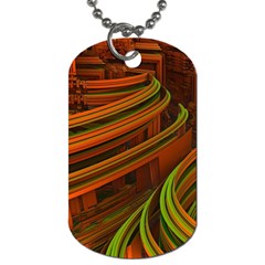 Science Fiction Technology Dog Tag (one Side) by Celenk