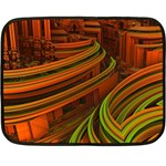 Science Fiction Technology Fleece Blanket (Mini) 35 x27  Blanket