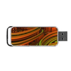 Science Fiction Technology Portable Usb Flash (two Sides) by Celenk