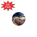 Nature Landscape Clouds Sky Rocks 1  Mini Buttons (100 pack)  Front