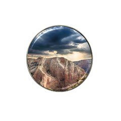 Nature Landscape Clouds Sky Rocks Hat Clip Ball Marker (4 Pack)