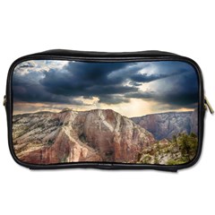 Nature Landscape Clouds Sky Rocks Toiletries Bags by Celenk