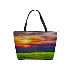 Countryside Landscape Nature Rural Shoulder Handbags by Celenk