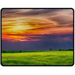 Countryside Landscape Nature Rural Fleece Blanket (Medium)  60 x50  Blanket Front