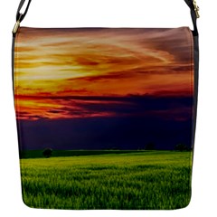 Countryside Landscape Nature Rural Flap Messenger Bag (s) by Celenk