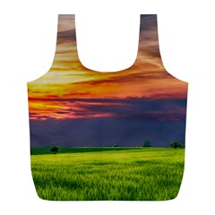 Countryside Landscape Nature Rural Full Print Recycle Bags (l)  by Celenk