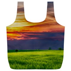 Countryside Landscape Nature Rural Full Print Recycle Bags (l)  by Celenk