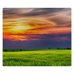 Countryside Landscape Nature Rural Double Sided Flano Blanket (small)  by Celenk