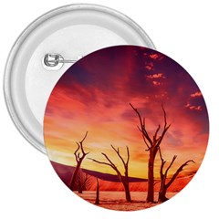 Desert Arid Dry Drought Landscape 3  Buttons by Celenk