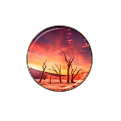 Desert Arid Dry Drought Landscape Hat Clip Ball Marker (10 pack)