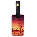 Desert Arid Dry Drought Landscape Luggage Tags (One Side)  Front