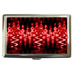 Red And Black Wave Pattern Cigarette Money Cases