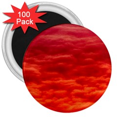 Red Cloud 3  Magnets (100 Pack) by Celenk