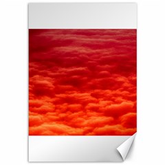 Red Cloud Canvas 12  x 18  