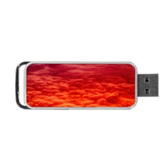 Red Cloud Portable Usb Flash (one Side) by Celenk