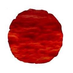 Red Cloud Standard 15  Premium Round Cushions