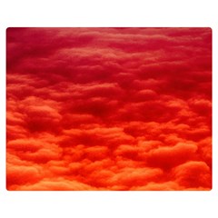 Red Cloud Double Sided Flano Blanket (medium)  by Celenk