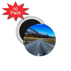 Road Mountain Landscape Travel 1 75  Magnets (10 Pack)  by Celenk