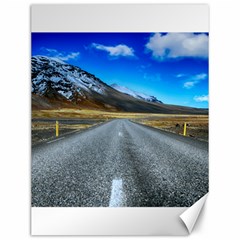 Road Mountain Landscape Travel Canvas 12  X 16  