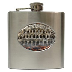 Colosseum Italy Landmark Coliseum Hip Flask (6 oz)