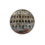 Colosseum Italy Landmark Coliseum Hat Clip Ball Marker (10 pack) Front