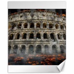 Colosseum Italy Landmark Coliseum Canvas 11  x 14  