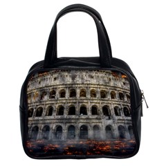 Colosseum Italy Landmark Coliseum Classic Handbags (2 Sides)