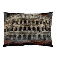 Colosseum Italy Landmark Coliseum Pillow Case